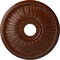 Ekena Millwork Berkshire Medallion (Canopies up to 6 3/8"), 20 1/8"OD x 3 7/8"ID x 1 7/8"P, Burnished Mahogany CM20BE1BMC - alternate 1